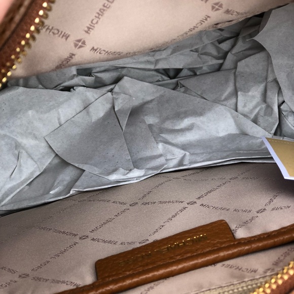 NWT Michael Kors MD Abbey woven Backpack - Picture 4 of 7